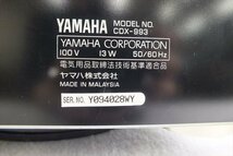 ◆ YAMAHA ヤマハ CDX-993 CDプレーヤ 取扱説明書有り リモコン有り 中古現状品 231209M5172_画像10
