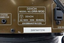 ◆ DENON デノン DRR-M30 CDプレーヤ 中古現状品 231209M5161_画像8