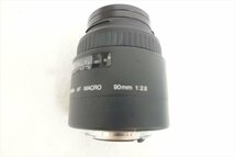 ◆ SIGMA シグマ SA-300 フィルム一眼レフ MACRO 90mm 1:2.8 取扱説明書有り 中古現状品 231209G3220_画像9