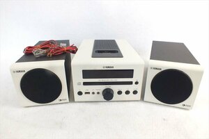 ◆ YAMAHA ヤマハ CRX-040 NS-BP80 ミニコンポ 中古現状品 231209M5139