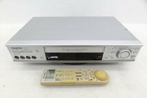 ▼ MITSUBISHI HV-BX500 三菱 VHSデッキ リモコン有り 中古 現状品 231105H3109_画像1