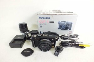 ◇ Panasonic パナソニック DMC-GF1 デジタルカメラ VARIO 3.5-5.6/14-45 取扱説明書有り 元箱付き 中古 現状品 231208R7197