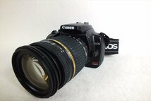 ◇ Canon キャノン EOSkiss DigtalX デジタル一眼レフ TAMRON AF18-250mm 3.5-6.3 中古 現状品 231208R7199_画像2