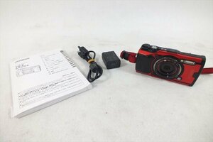 □ OLYMPUS オリンパス TG-6 IM015 デジタルカメラ 取扱説明書有り シャッター切れOK 中古 現状品 231206H2204