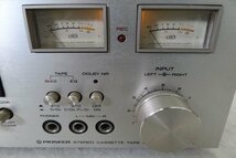 ▼ PIONEER パイオニア CT-3 カセットデッキ 中古 現状品 231205K2215_画像9