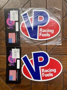 新品 イエローコーン YELLOW CORN VP RACING FUELS スッテカー US-25 2枚セット \500即決