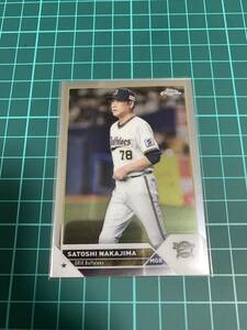 Topps Chrome 2023 NPB 156 中島 聡 オリックスバファローズ