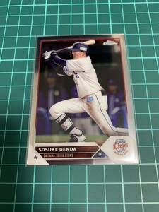 Topps Chrome 2023 NPB 52 源田壮亮　埼玉西武ライオンズ