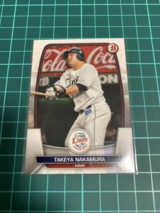 Topps Bowman 2023 NPB 100 中村剛也 埼玉西武ライオンズ