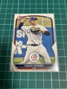 Topps Bowman 2023 NPB BP-33 埼玉西武ライオンズ　野村和輝