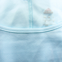 アディダス 半袖Tシャツ クライマクール メッシュ スポーツウエア レディース Lサイズ ブルー adidas_画像3
