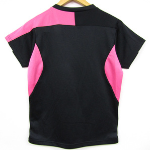 ミズノ 半袖Tシャツ Vネック スポーツウエア レディース Mサイズ ブラック Mizunoの画像8
