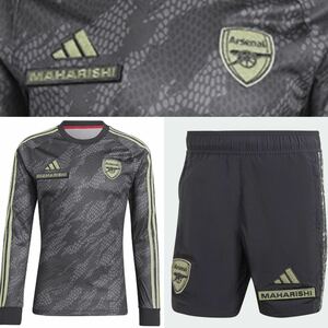 【貴重上下セット！新品定価〜】アーセナルFC×MAHARISHI 長袖ジャージー&ショーツ★トレーニング★adidas★アディダス★マハリシ