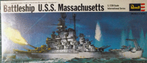 レベル/1/720/アメリカ海軍戦艦マサチューセッツ／サウスダコタ級３番艦/未組立品