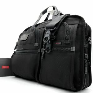 1円【正規品】TUMI トゥミ 2way ビジネスバッグ メンズ T-PASS レザー バリスティックナイロン A4 PC収納◎ ショルダー 書類 ブラック 黒