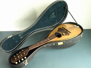 Скрипкая скрипка Suzuki Kojo Mandolin Suzuki Masakichi, сделанная в Японии ретро -антиквариат