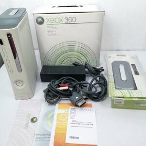 1円～ジャンク#Xbox360 ＋ ハードディスク(120GB) 未検品 欠品あり キス汚れあり