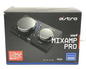 ■52 logicool ASTRO TR MIXAMP PRO ロジクール ゲーミングヘッドセット用 ミックスアンプ プロ MAPTR-002 ブラック【中古】