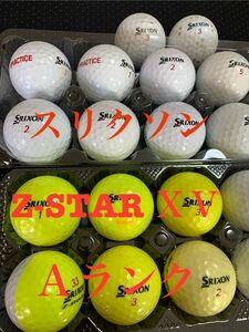 スリクソン　ゼットスターＸＶ　ロストボール　22球　　美品 Ａランク Z-STAR ＸＶ