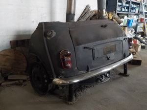 # Rover Mini Cooper tail wood stove real car type .. person hope # Kyoto departure 