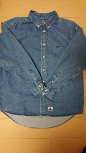 DESCENDANT 23AW ALLEN DENIM LS SHIRT LARGE