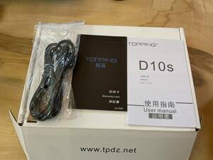 TOPPING D10s USB DAC 箱 説明書つき 美品