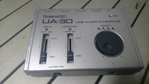 USBオーディオインターフェース Roland UA-30 ポータブルミキサー オーディオテクニカ AT-PMX5P セット_画像2