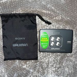 RE1221c ジャンク 美品 SONY ソニー ウォークマン WM-EX633 walkman ポータブルカセットプレイヤー 本体/ソフトケース(袋)のみ 現状 1円〜