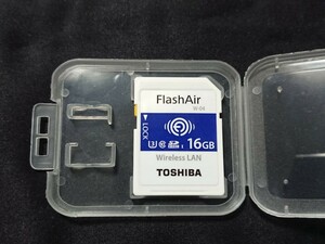 東芝 FlashAir W-04 16GB 無線LAN搭載SDカード WiFi