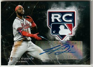 2023 TOPPS MLB BASEBALL JAPAN SPECIAL EDITION【Michael Harris II マイケル・ハリス II】14/25 直筆サインカード RC PATCH AUTO