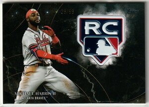 2023 TOPPS MLB BASEBALL JAPAN SPECIAL EDITION【Michael Harris II マイケル・ハリス II】28/99 RC PATCH CARD