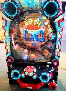  postage 4000 jpy ~ CRA SUPER electro- position Dragon legend 77VN pachinko apparatus + glass + exclusive use door key . circle general electro- position name machine reissue retro nostalgia series 