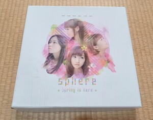 Sphere スフィア Spring is here 写真集 CD一枚＋DVD二枚など入りグッズ 1セット