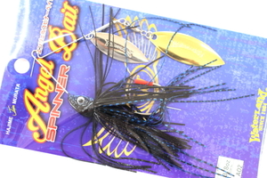 ★WaterLand ウォーターランド Angel Spinner Bait エンジェルスピナーベイト 3/8oz #A02 ブラックブルー★