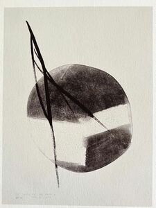 [. рисовое поле персик .]. рисунок 84 вид развитие ...[Voice of the moon] печатная продукция . каллиграфия Toko Shinoda из дерева рамка 31×26cm. рисунок & другой размер иметь 