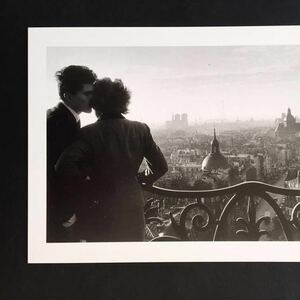 Art hand Auction [Willy Ronis] 16 tipos Foto de París Willy Ronis 10 Postales impresas Marco de madera 31 x 26 cm Willy Ronis Monocromo, obra de arte, cuadro, gráfico