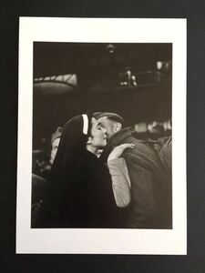 【ウィリー・ロニ】16種展開パリ Willy Ronis 14 印刷物 ポストカード 木製額装31×26 cm 写真 絵柄違い有 アートフレーム