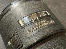 吉斉128 Nikon F100 フィルムカメラ レンズ Nikon ED NIKKOR 80-200㎜ 1:2.8D ブラックボディ ニッコールレンズ_画像9
