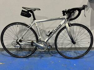 吉大398 cannondale CAAD8 キャノンデール ULTRA MADOUX R3.0 ロードバイク シマノ SORA ホワイトボディ サドル痛み有 動作快調 