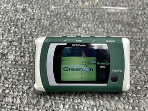 ２《本体のみ》GreenOn mini グリーンオンミニ ゴルフナビ GPS