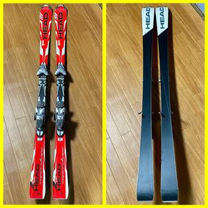 HEAD ヘッド SUPERSHAPE スーパーシェイプ　L 166cm/ビンディング スキー板 