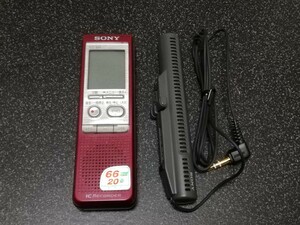 # prompt decision #SONY IC recorder [ICD-B40]+ Mike ECM-TC60#