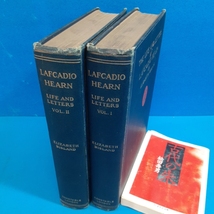 「小泉八雲 ラフカディオ・ハーンの生涯と手紙 2巻揃 1906 The Life and Letters of Lafcadio Hearn by Elizabeth Bisland Vol.1-2 」_画像1