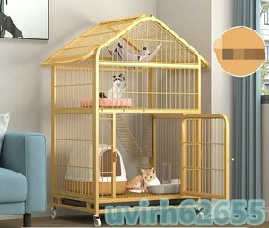 新入荷☆実用★3層犬フェンスペット犬小屋猫小屋犬用品家柵