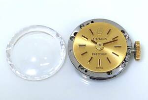 1円～☆ROLEX (ロレックス)☆ 手巻き ムーブメント ☆稼働品～※精度は不明☆カットガラス付き『VR 899』 