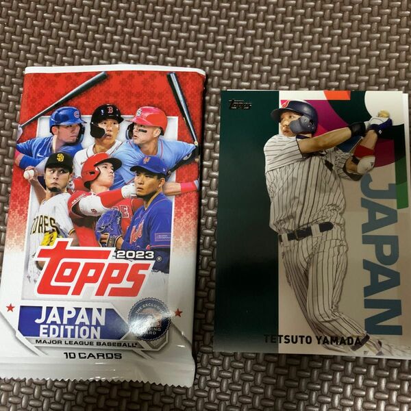 【新品未使用】MLB 2023 TOPPS JAPAN EDITION 山田哲人