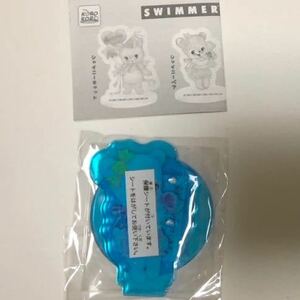 SWIMMER スイマー　アクセサリースタンド　アクスタ　シャイニーベア　ミニチュア　ガチャ　カプセルトイ