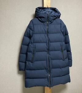 THE NORTH FACE ウィメンズ　ウインドストッパーダウンコート　色ネイビー　クリーニング済　USED美品　Mサイズ