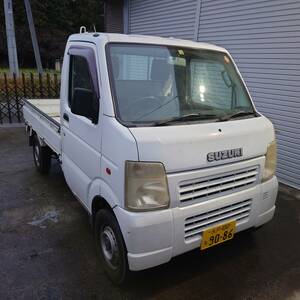 ★15年スズキ☆キャリイ4WD5F☆個人出品109000キロAC&PS無し★車検ちょい有り★