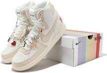 ★売切★NIKE TERMINATOR HIGH BT(BE TRUE)サミットホワイトxサンドリフトUS7.5新品国内正規品★DUNKJORDANビートゥルーターミネーター_画像10